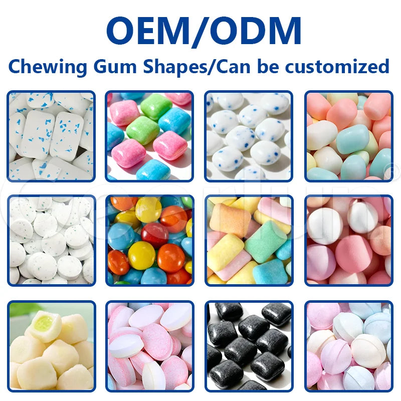 Private Label Ultra Hard Chewing Gum for Jawline Shaping Facial Muscle Exercise Masseter Workout Training Fitness Chew Gum